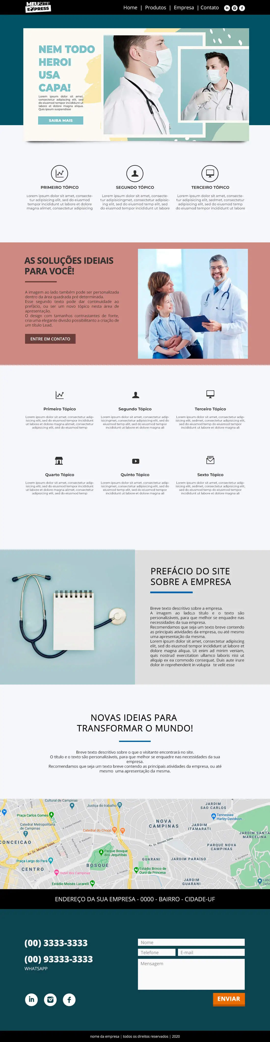 Site Express Modelo 01